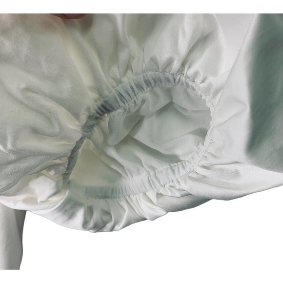 For Love And Lemons Jessie Crop Top in White Womens Size Small NWT $145 - Picture 13 of 16